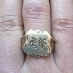 Gold Duma Signet Ring