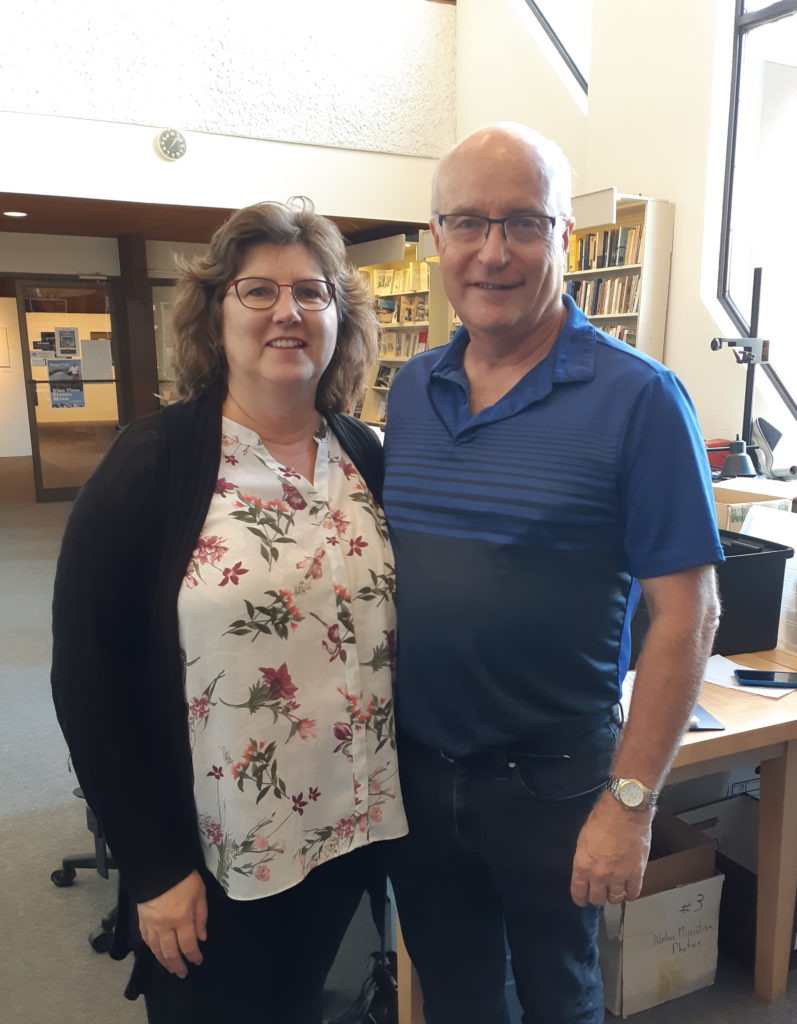 Researchers Irv and Sharon Goertzen