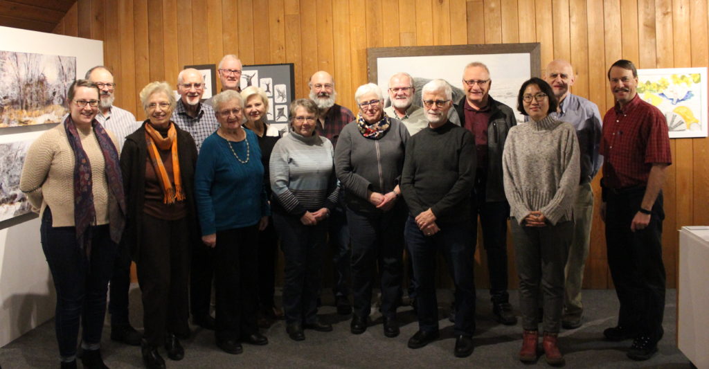 Volunteers at appreciation event, November 27, 2019